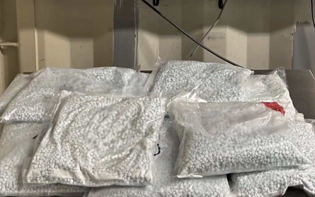 AGENTES ADUANALES INCAUTAN UN MILLÓN DE PASTILLAS DE FENTANILO EN GARITAS DE NOGALES